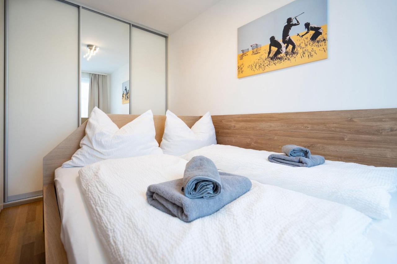 Donaufeld Living - Modernes Und Helles Apartment Wien Eksteriør bilde