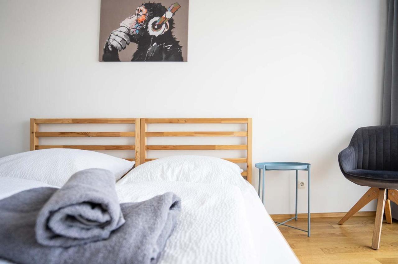 Donaufeld Living - Modernes Und Helles Apartment Wien Eksteriør bilde