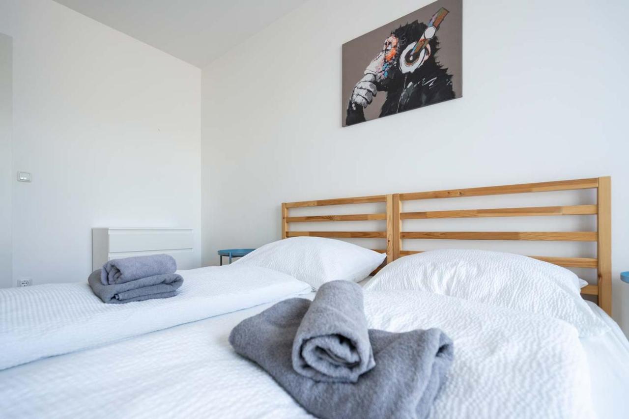 Donaufeld Living - Modernes Und Helles Apartment Wien Eksteriør bilde