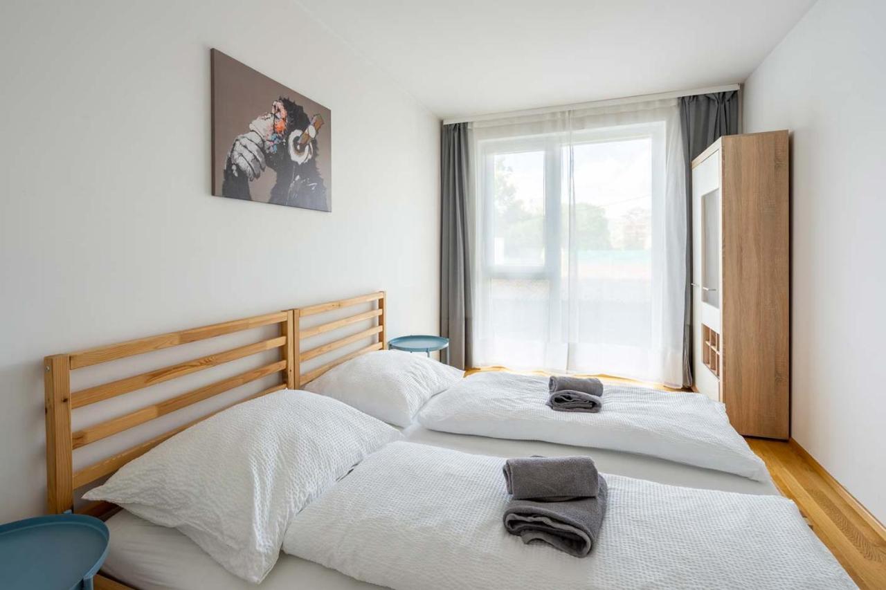 Donaufeld Living - Modernes Und Helles Apartment Wien Eksteriør bilde